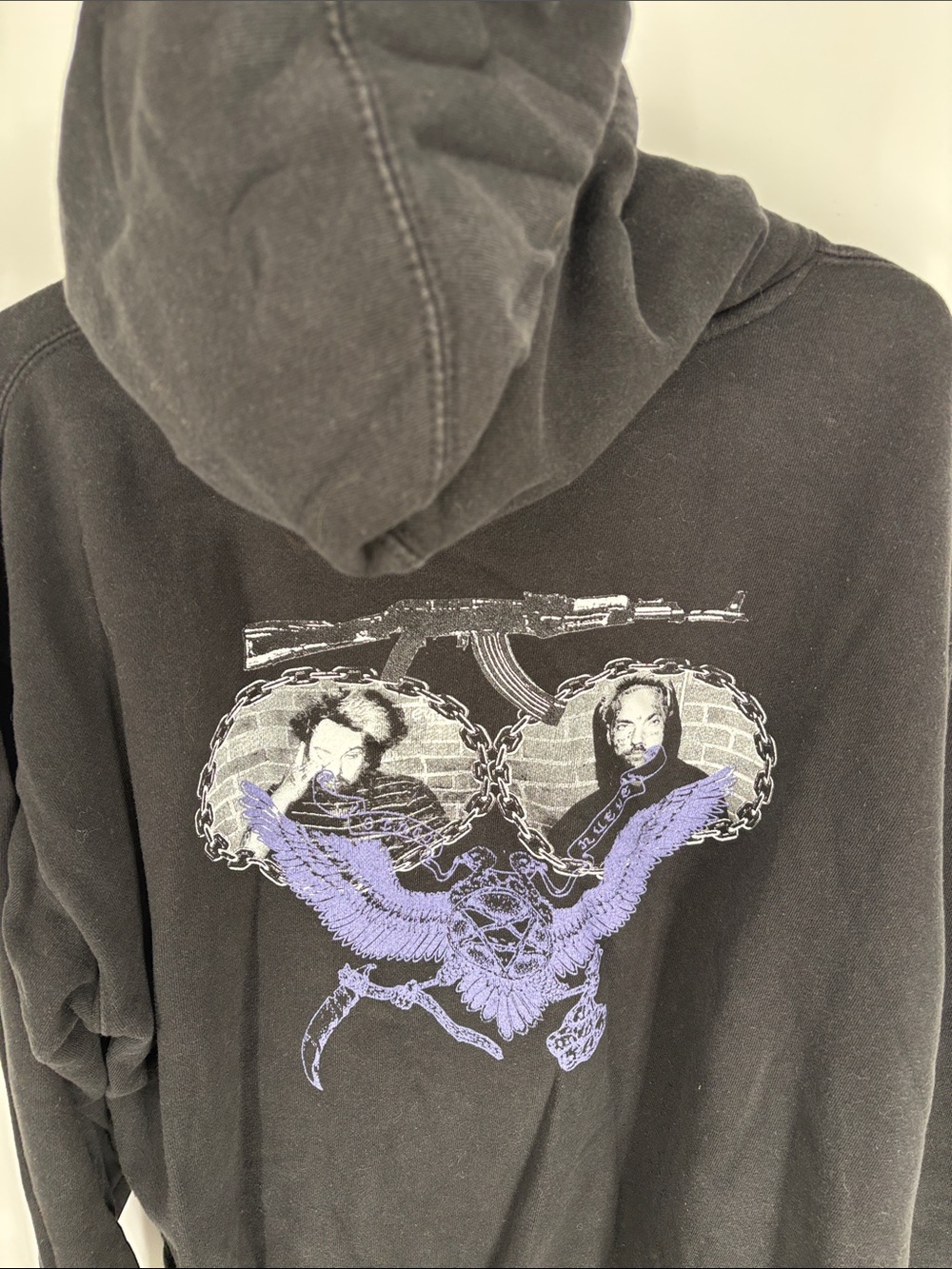 G59 Suicide Boys "Stop Staring at the Shadows" Hoodie Mens size XL - Picture 4 of 5